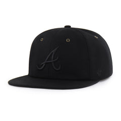 ATLANTA BRAVES CARHARTT '47 CAPTAIN RL RELAXED FIT BLACK