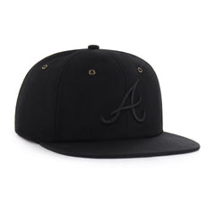 ATLANTA BRAVES CARHARTT '47 CAPTAIN RL RELAXED FIT BLACK