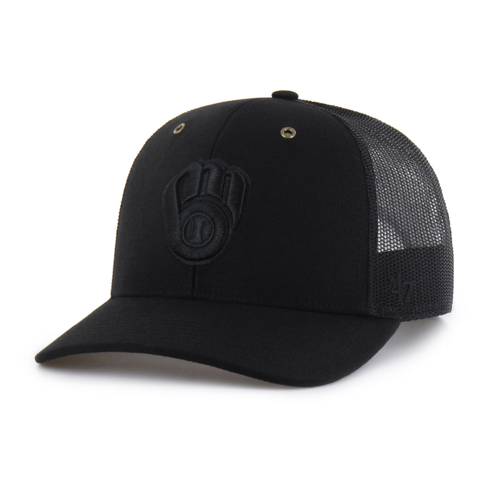 MILWAUKEE BREWERS CARHARTT '47 TRUCKER BLACK