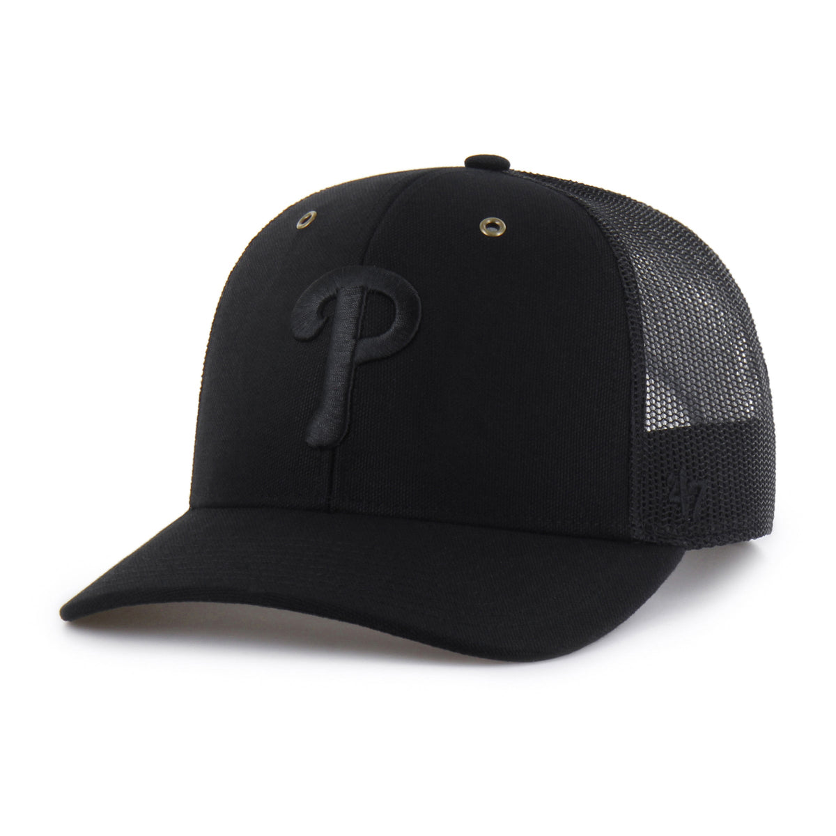 PHILADELPHIA PHILLIES CARHARTT '47 TRUCKER BLACK
