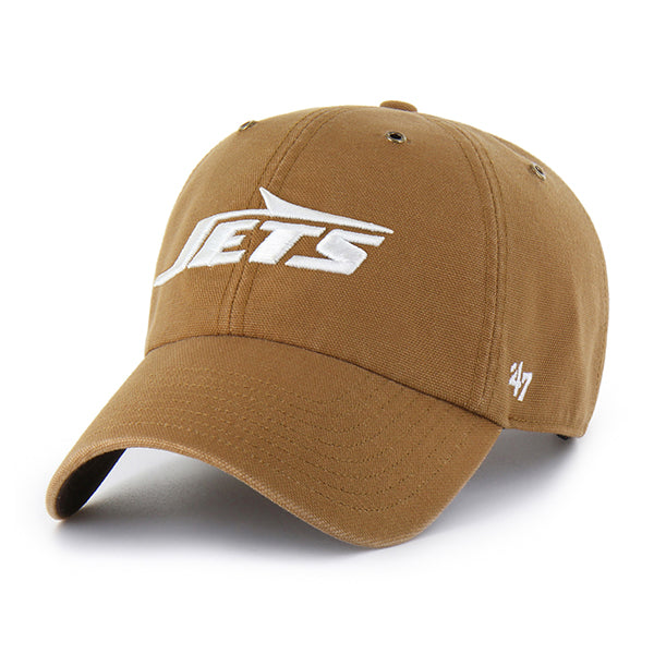 NEW YORK JETS CARHARTT '47 CLEAN UP BROWN