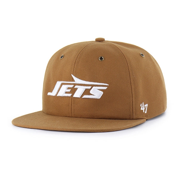 NEW YORK JETS CARHARTT '47 CAPTAIN RL RELAXED FIT BROWN