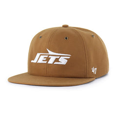NEW YORK JETS CARHARTT '47 CAPTAIN RL RELAXED FIT BROWN