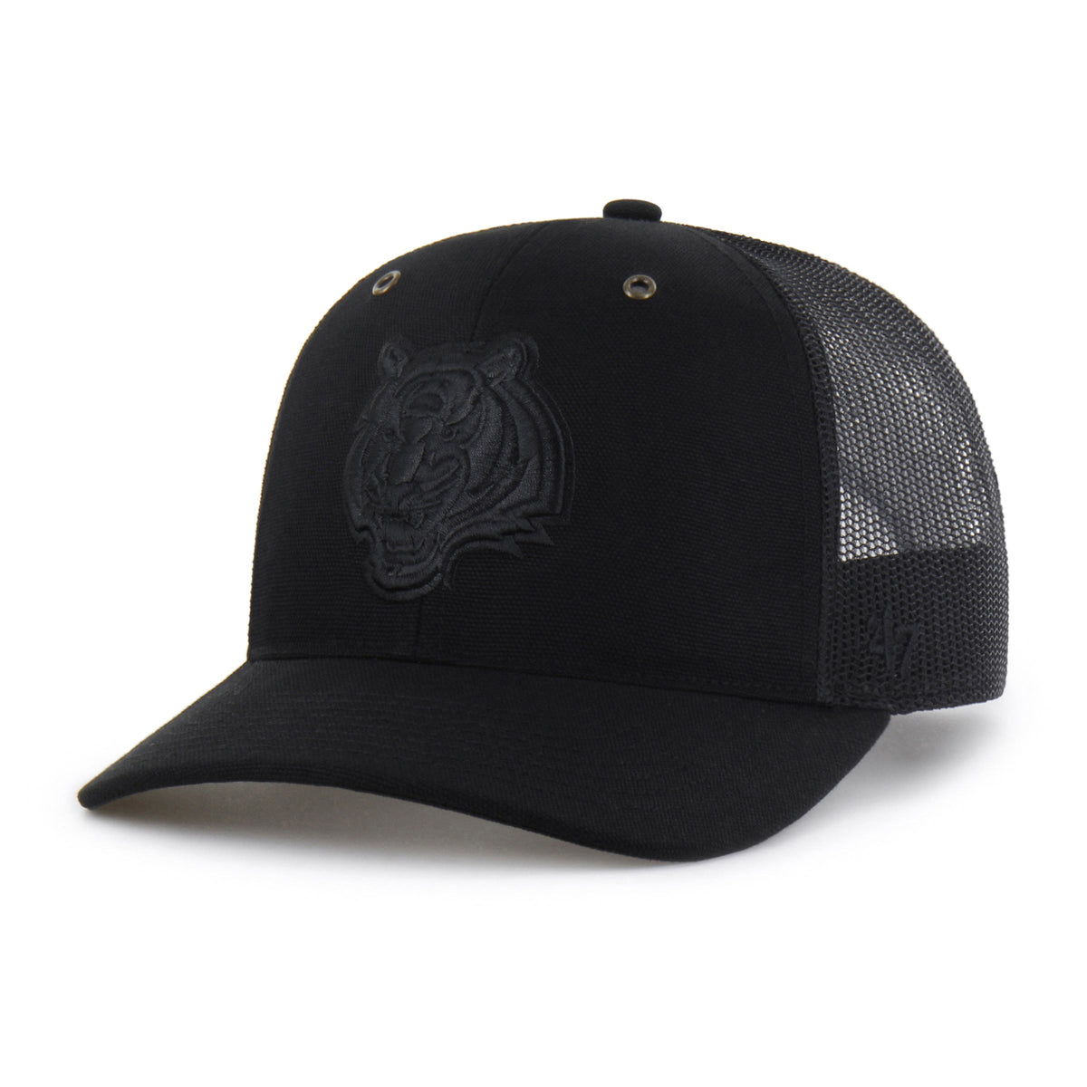CINCINNATI BENGALS CARHARTT '47 TRUCKER RF RELAXED FIT BLACK