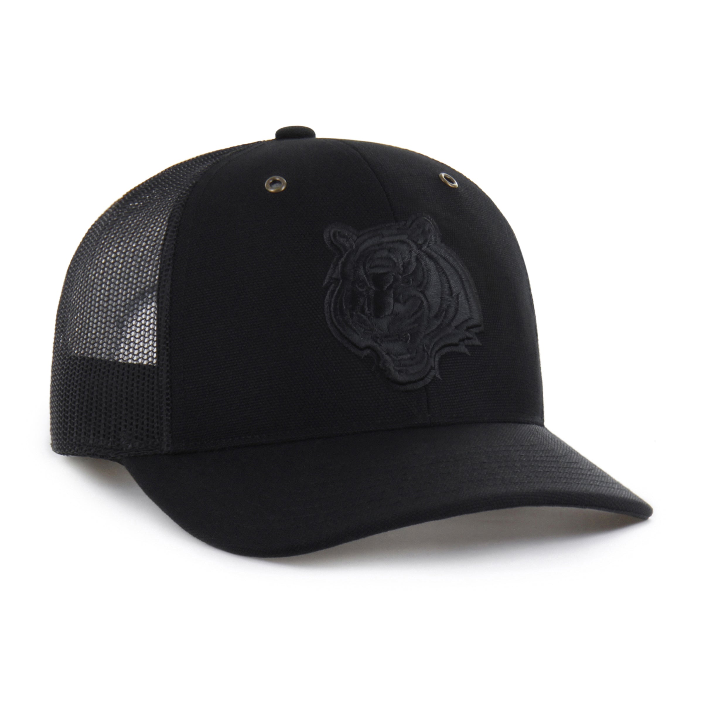 CINCINNATI BENGALS CARHARTT '47 TRUCKER RF RELAXED FIT BLACK