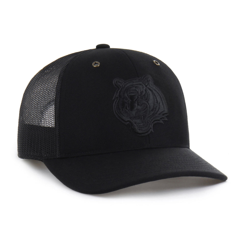 CINCINNATI BENGALS CARHARTT '47 TRUCKER RF RELAXED FIT BLACK