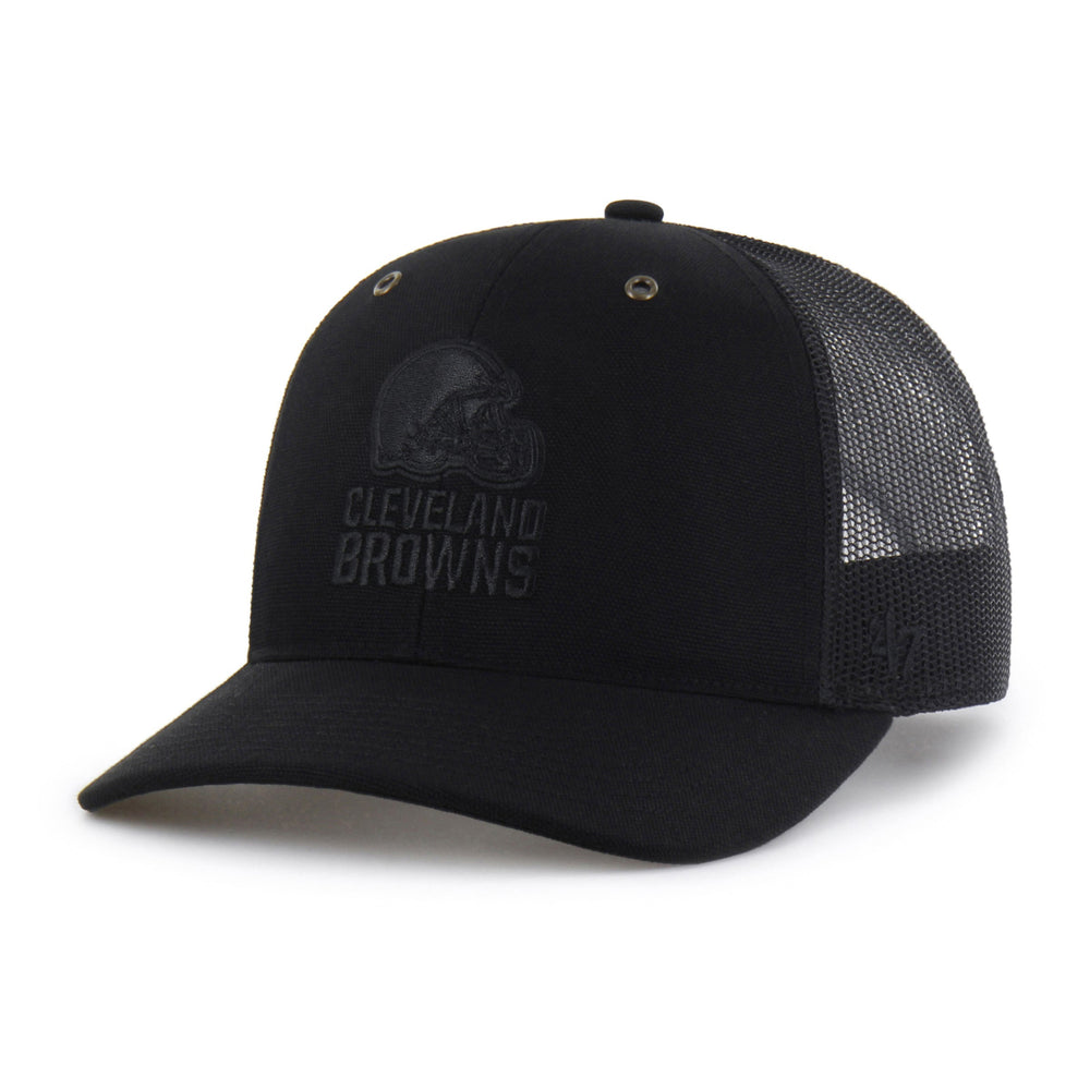 CLEVELAND BROWNS CARHARTT '47 TRUCKER RF RELAXED FIT BLACK