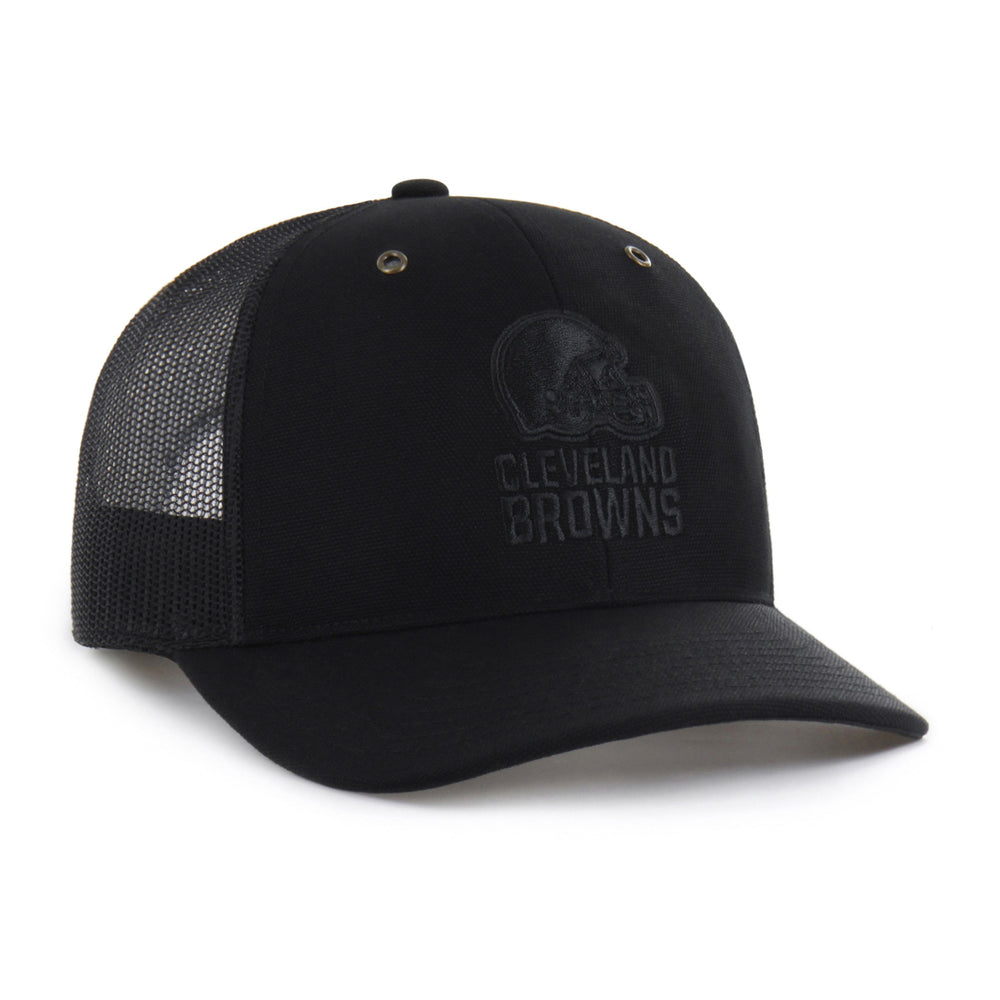 CLEVELAND BROWNS CARHARTT '47 TRUCKER RF RELAXED FIT BLACK