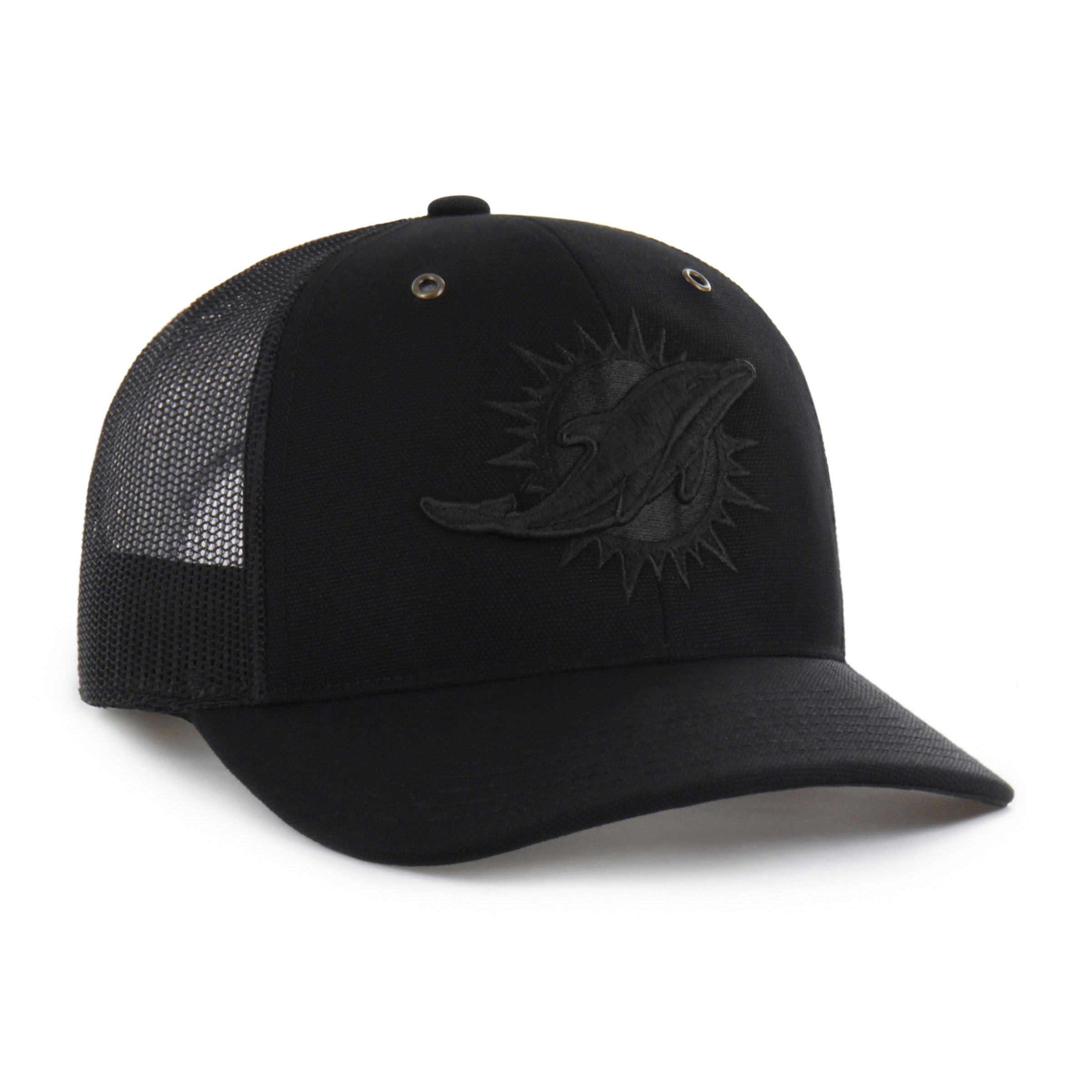 MIAMI DOLPHINS CARHARTT '47 TRUCKER RF RELAXED FIT BLACK