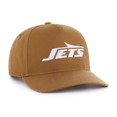 NEW YORK JETS CARHARTT '47 HITCH RF RELAXED FIT BROWN