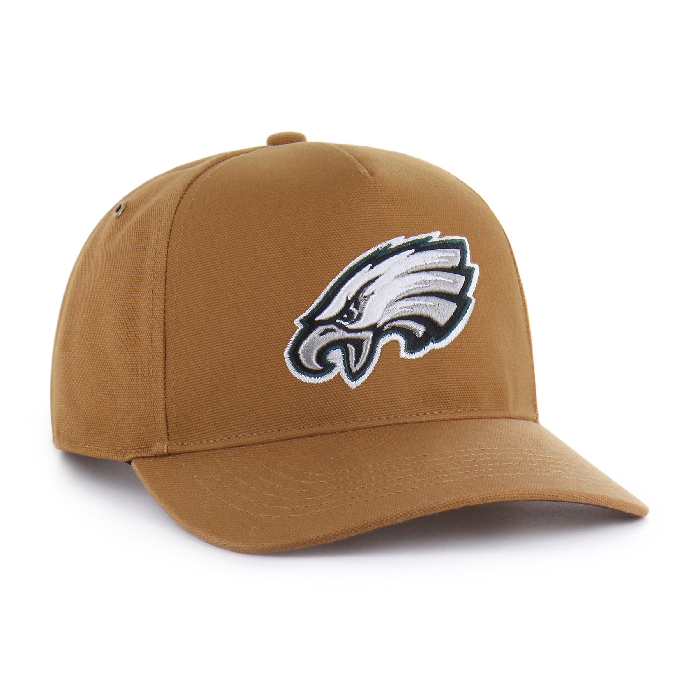 PHILADELPHIA EAGLES CARHARTT '47 HITCH RF RELAXED FIT BROWN