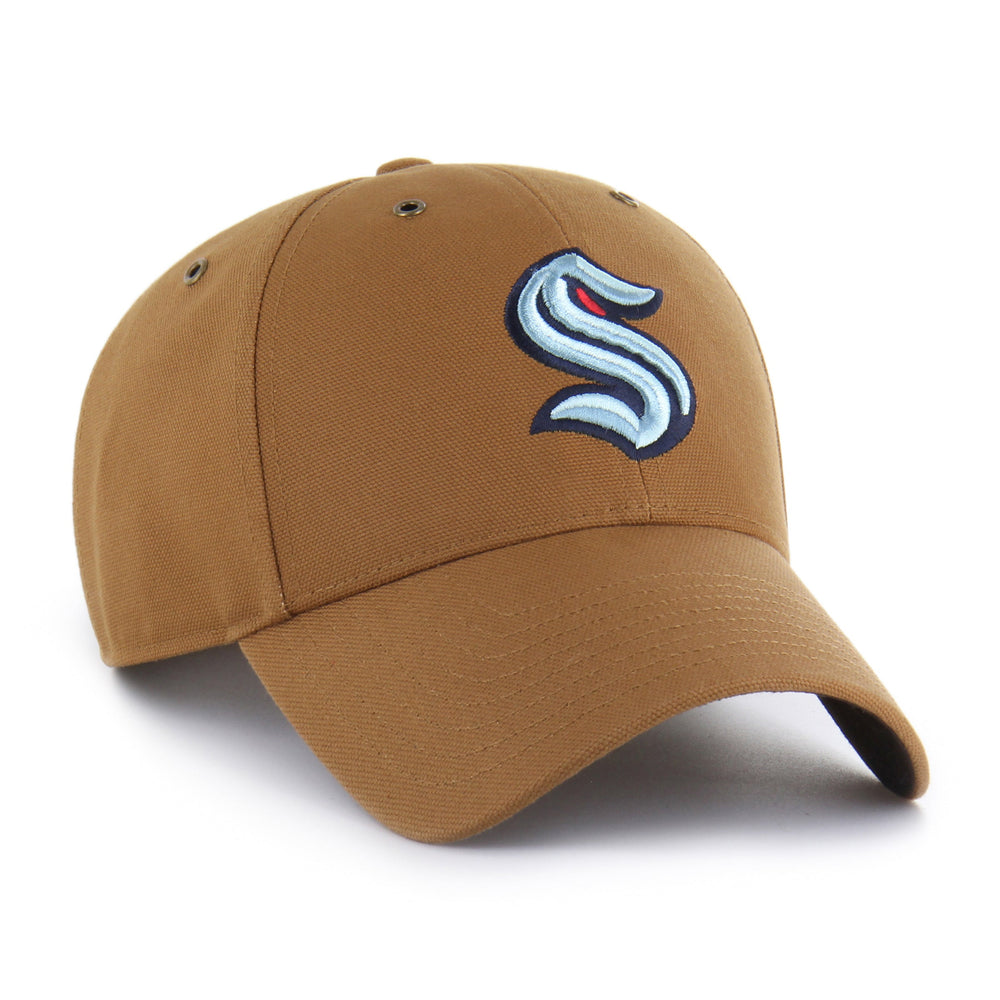 SEATTLE KRAKEN CARHARTT '47 MVP BROWN