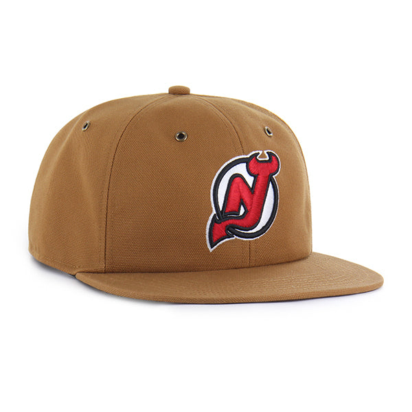 NEW JERSEY DEVILS CARHARTT '47 CAPTAIN RL RELAXED FIT BROWN