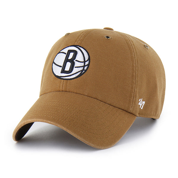 BROOKLYN NETS CARHARTT '47 CLEAN UP BROWN
