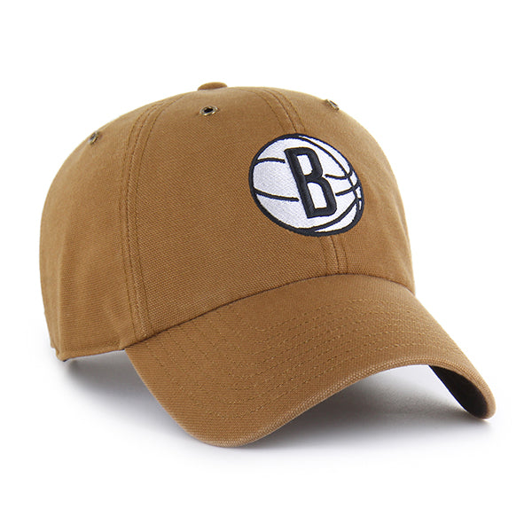 BROOKLYN NETS CARHARTT '47 CLEAN UP BROWN