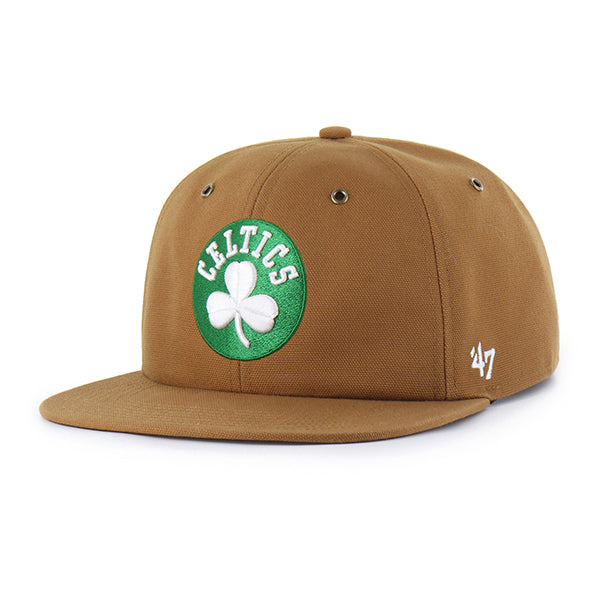 BOSTON CELTICS CARHARTT '47 CAPTAIN RL RELAXED FIT BROWN