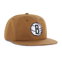 BROOKLYN NETS CARHARTT '47 CAPTAIN RL RELAXED FIT BROWN
