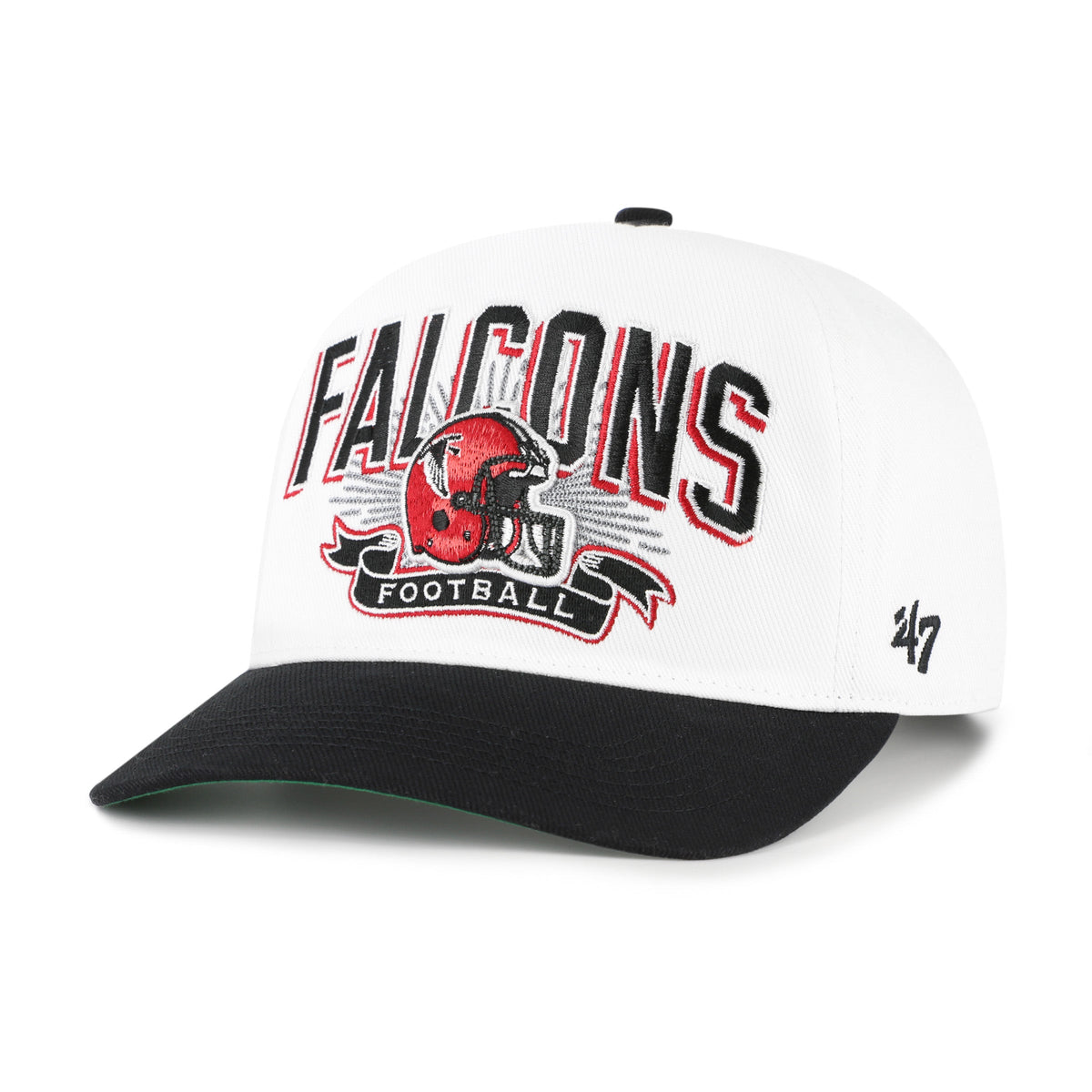 ATLANTA FALCONS HISTORIC PRIME PLAY '47 HITCH RF RELAXED FIT WHITE