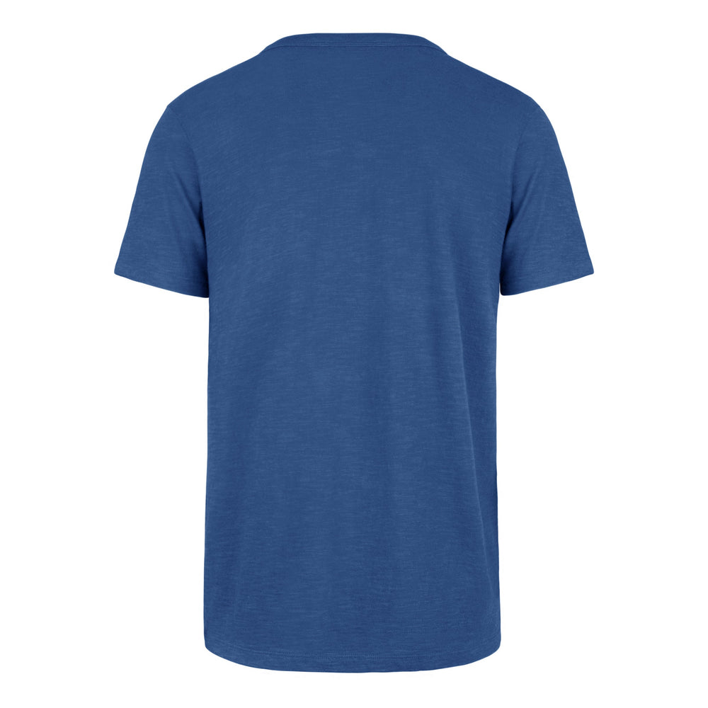 DETROIT LIONS GRIT WORDMARK '47 SCRUM TEE BLUE RAZ