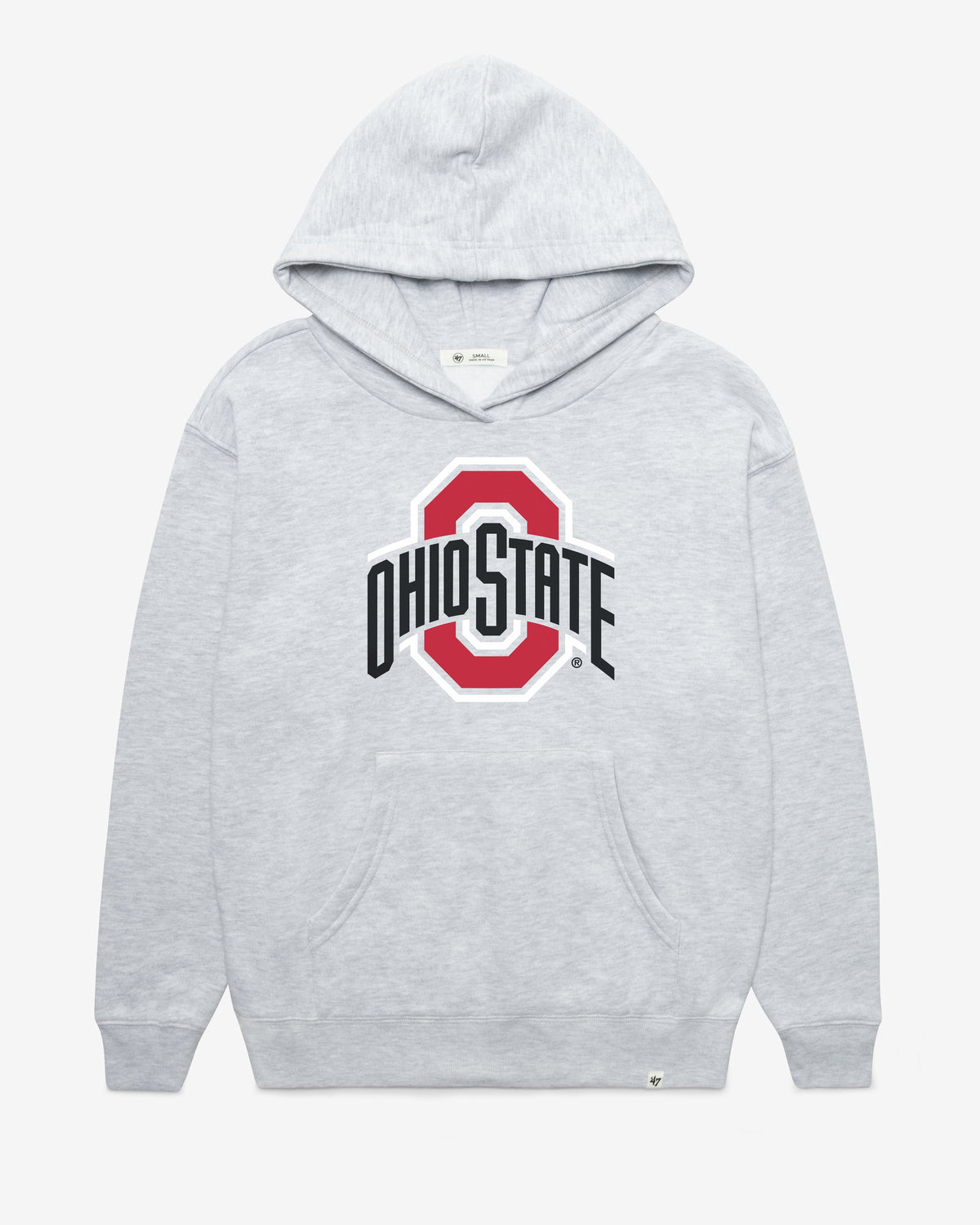 OHIO STATE BUCKEYES IMPRINT '47 NAOMI HOOD WOMENS RELAY GREY