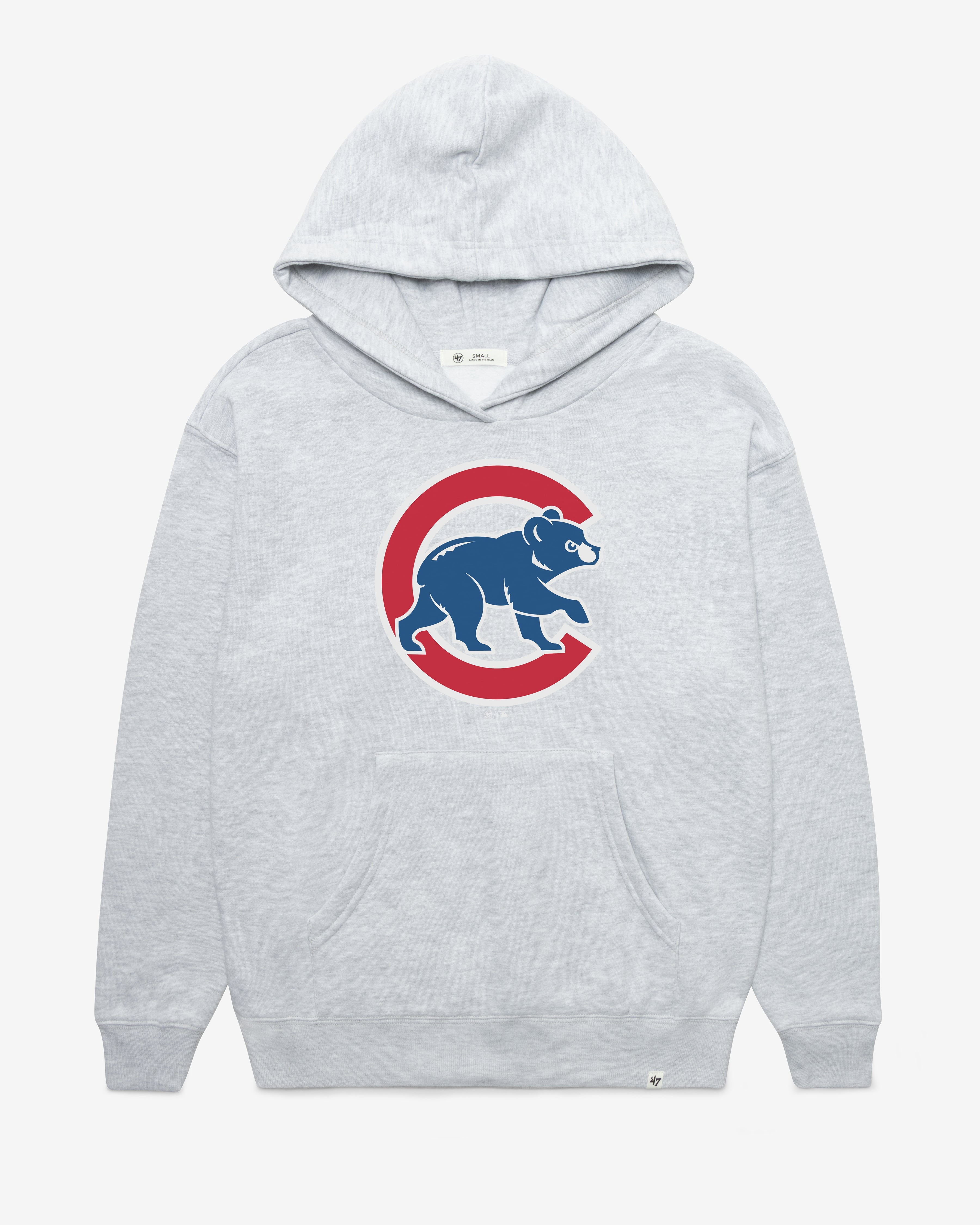 CHICAGO CUBS IMPRINT '47 NAOMI HOOD WOMENS RELAY GREY