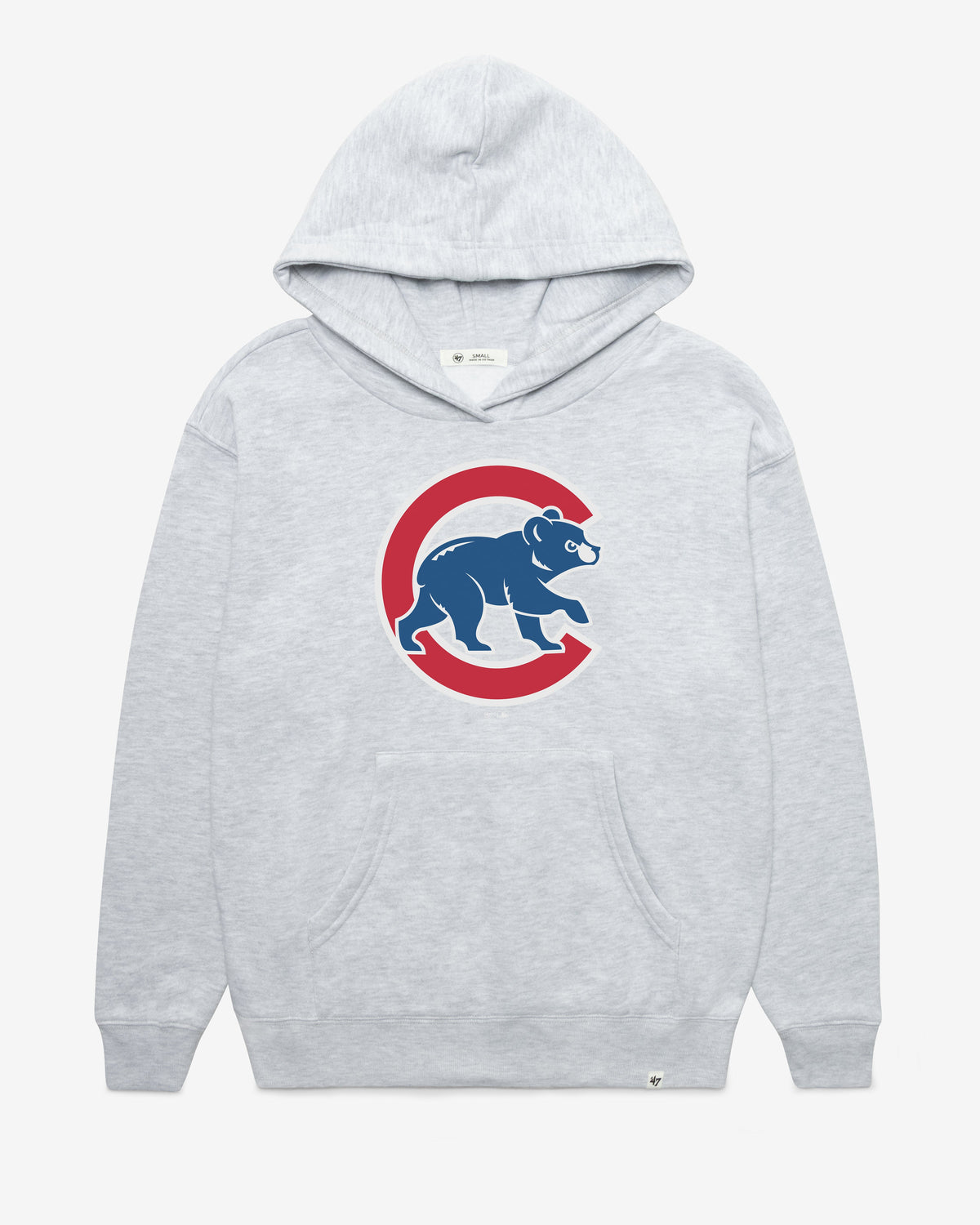 CHICAGO CUBS IMPRINT '47 NAOMI HOOD WOMENS RELAY GREY
