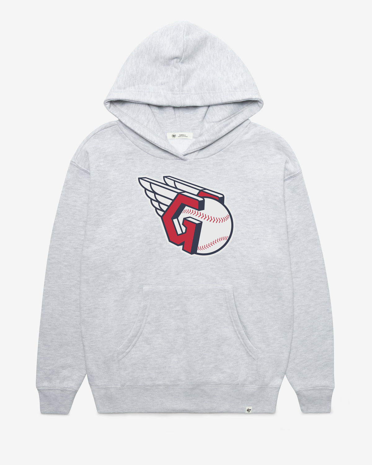 CLEVELAND GUARDIANS IMPRINT '47 NAOMI HOOD WOMENS RELAY GREY