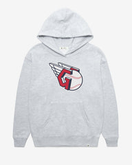 CLEVELAND GUARDIANS IMPRINT '47 NAOMI HOOD WOMENS RELAY GREY