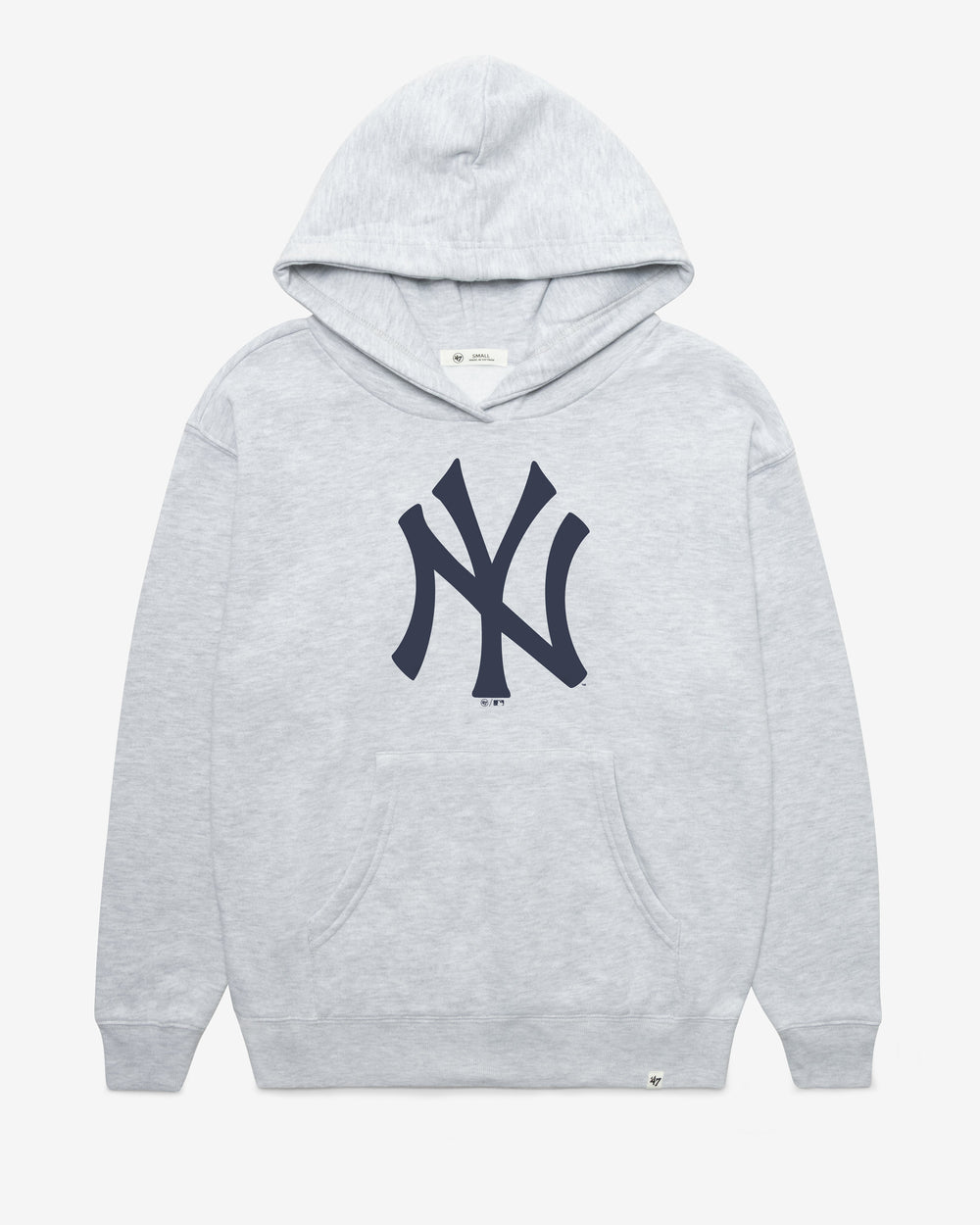 NEW YORK YANKEES IMPRINT '47 NAOMI HOOD WOMENS RELAY GREY