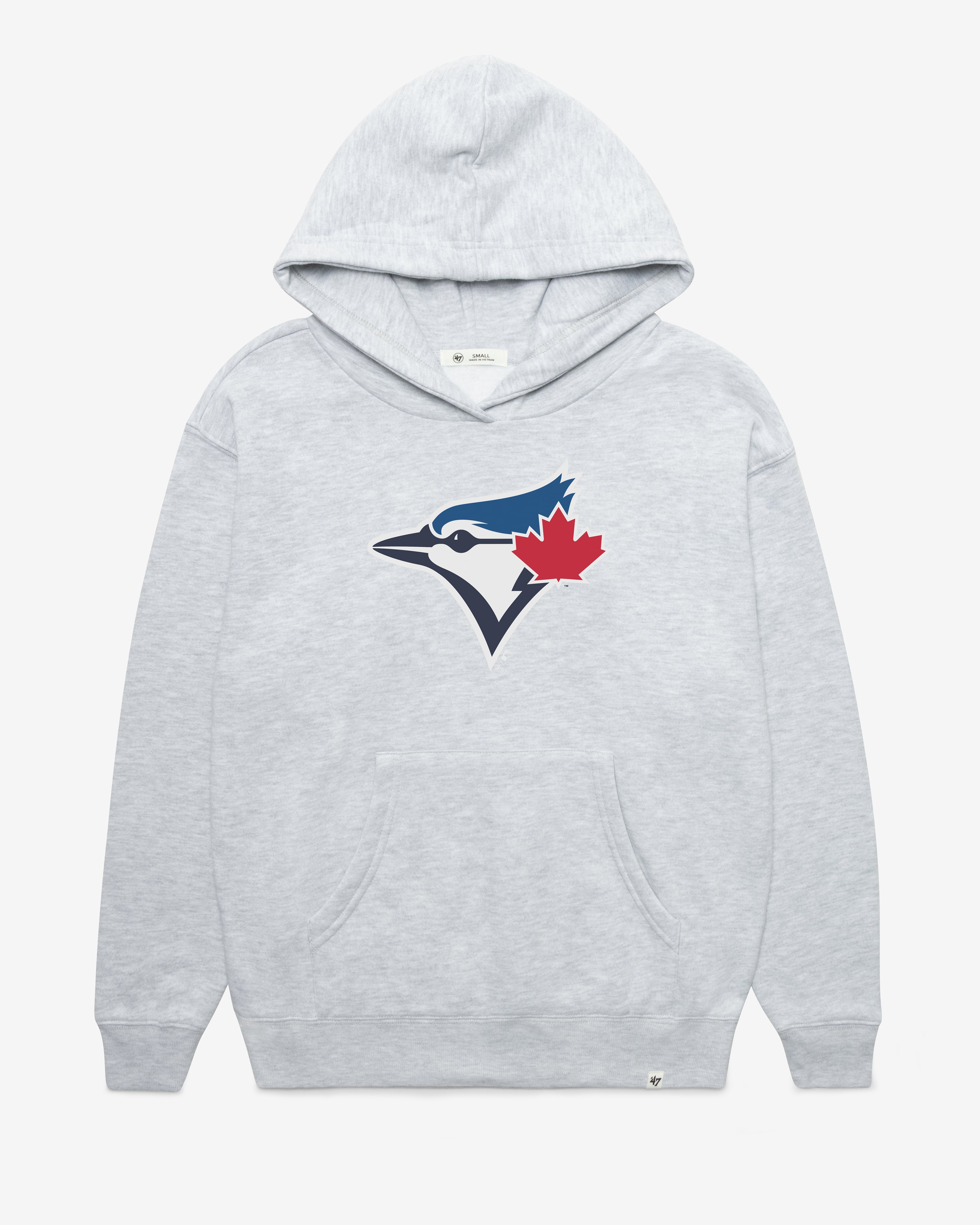 TORONTO BLUE JAYS IMPRINT '47 NAOMI HOOD WOMENS RELAY GREY