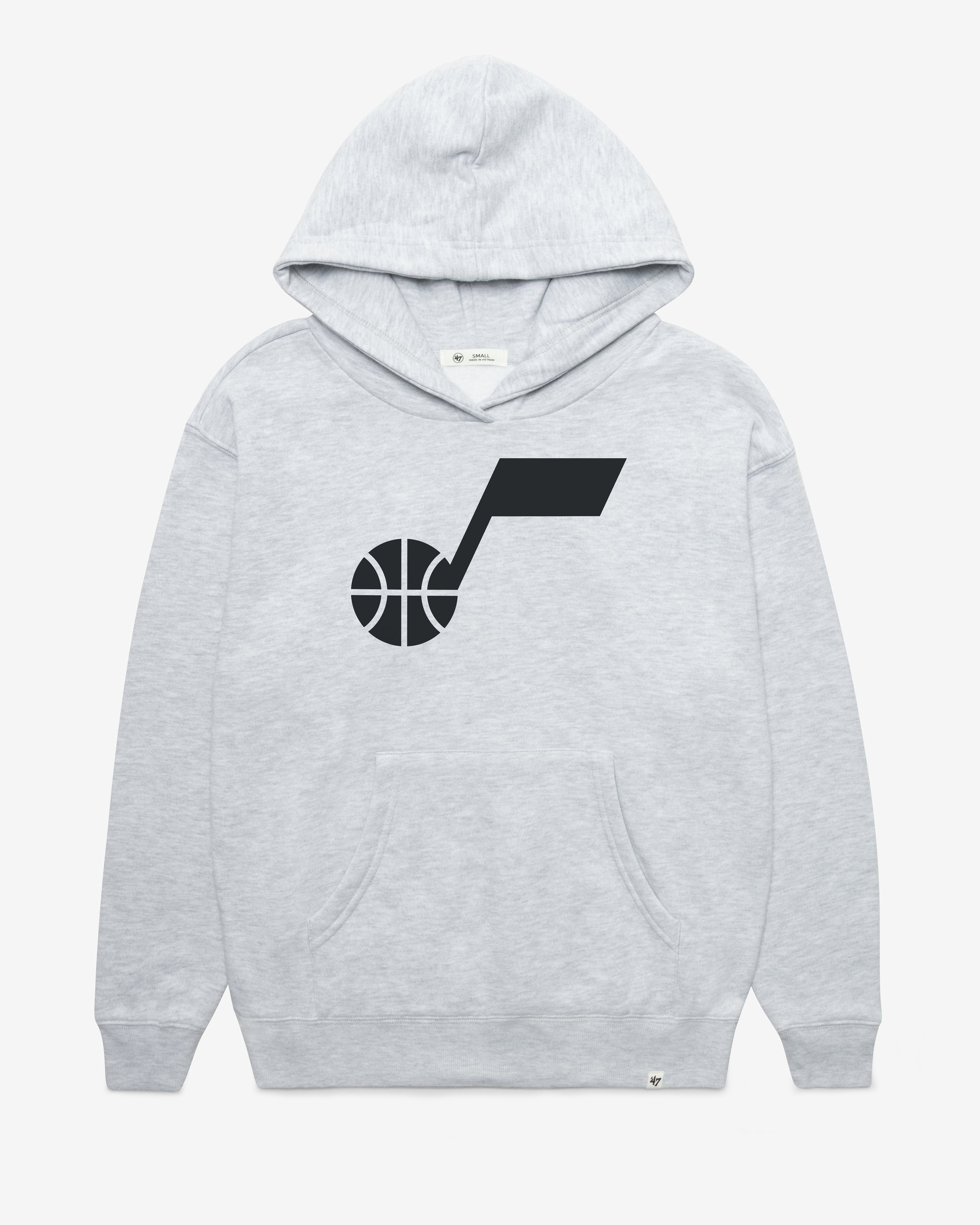 UTAH JAZZ IMPRINT '47 NAOMI HOOD WOMENS RELAY GREY