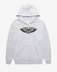 NEW ORLEANS PELICANS IMPRINT '47 NAOMI HOOD WOMENS RELAY GREY