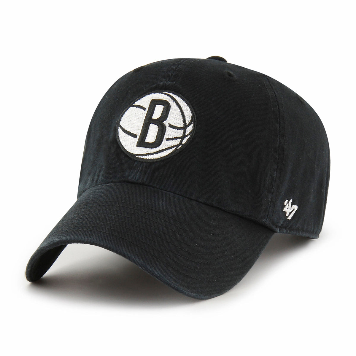 BROOKLYN NETS '47 CLEAN UP BLACK