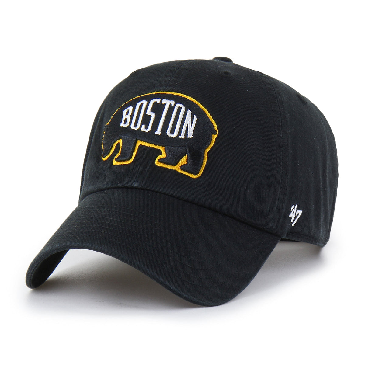 BOSTON BRUINS '47 CLEAN UP BLACK