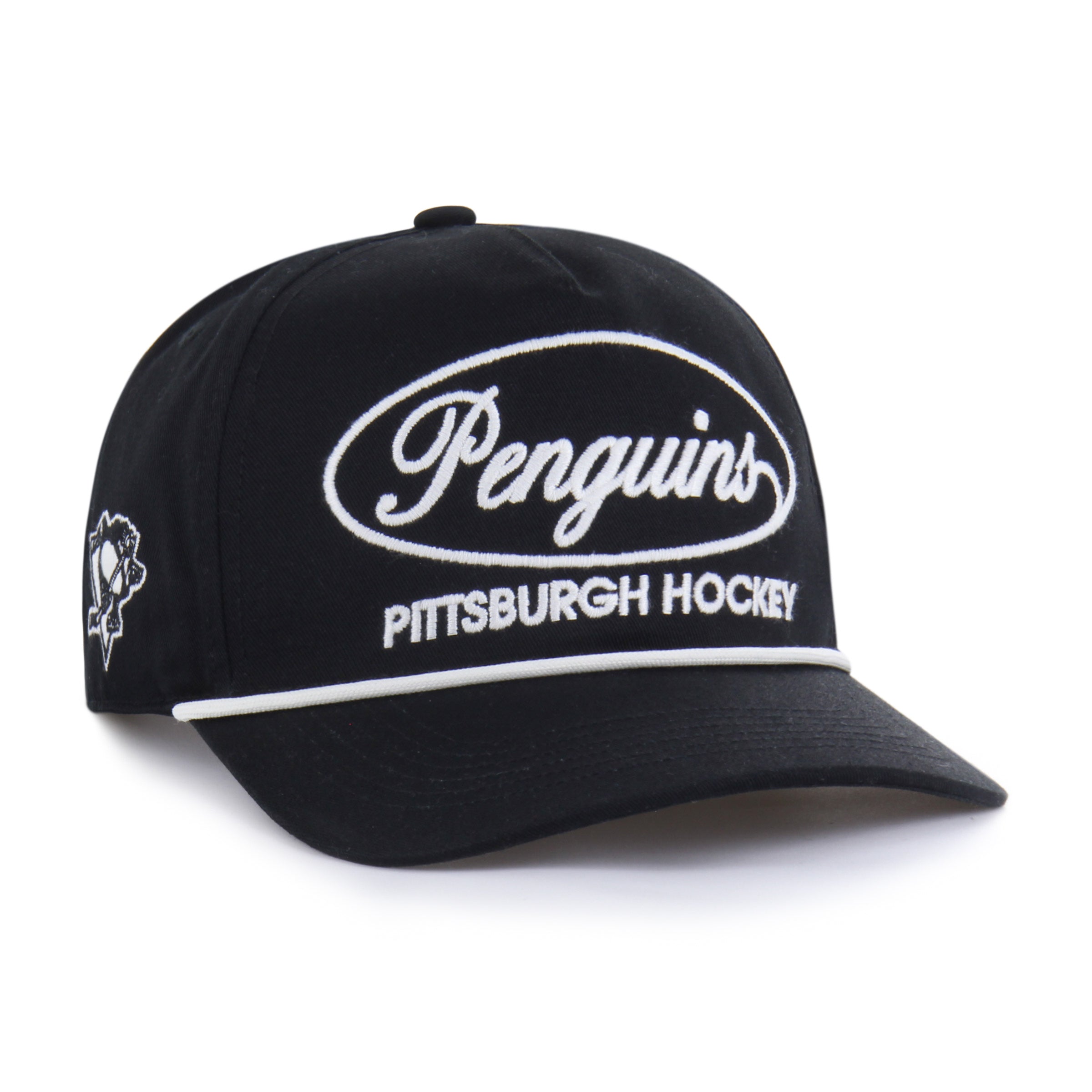 PITTSBURGH PENGUINS FOUNDATIONAL '47 HITCH RF RELAXED FIT BLACK