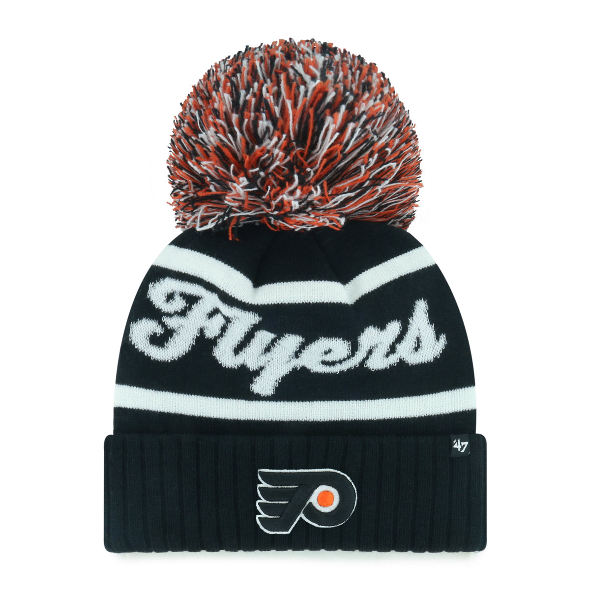 PHILADELPHIA FLYERS SPIRITED '47 CUFF KNIT BLACK