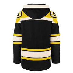 BOSTON BRUINS SUPERIOR '47 LACER HOOD JET BLACK