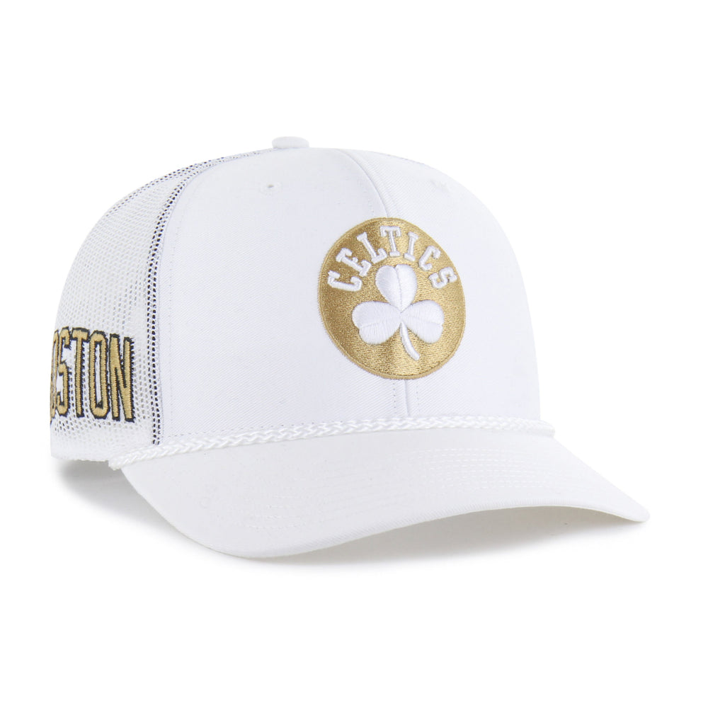 BOSTON CELTICS CITY EDITION '47 TRUCKER WHITE