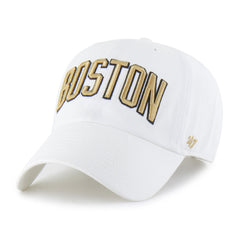 BOSTON CELTICS CITY EDITION SURE SHOT '47 CLEAN UP WHITE