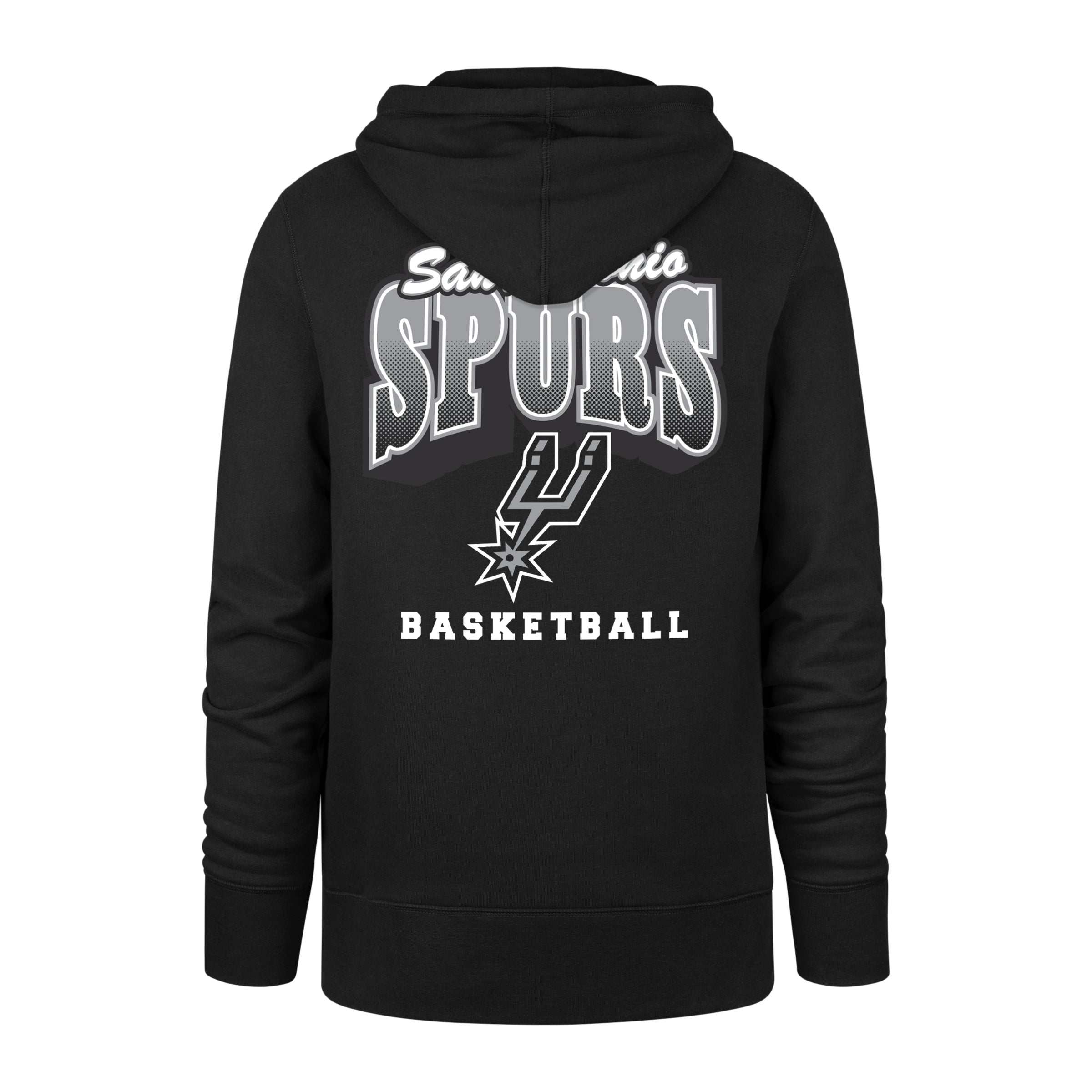 SAN ANTONIO SPURS CITY EDITION JAB STEP '47 HEADLINE HOOD JET BLACK