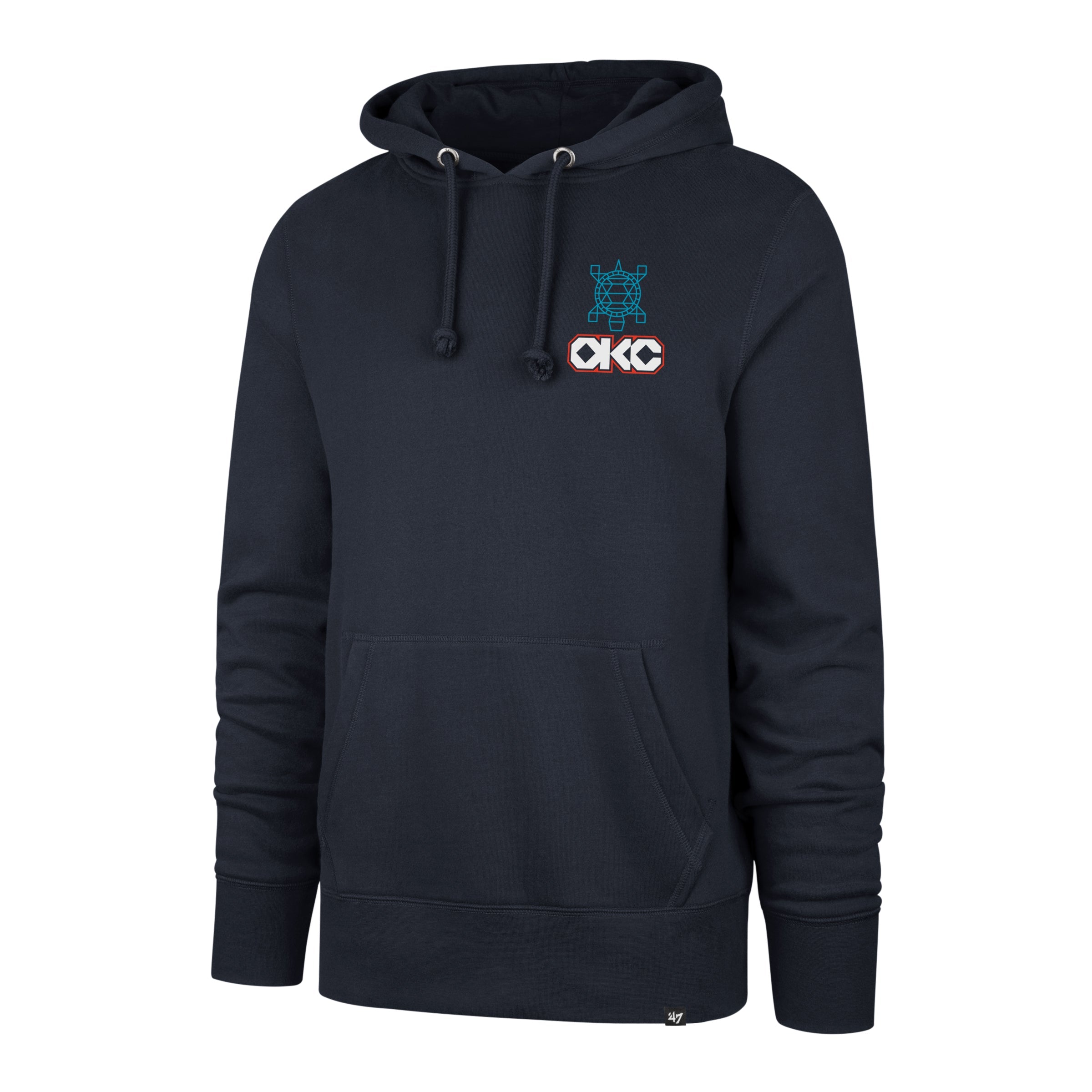 OKLAHOMA CITY THUNDER CITY EDITION JAB STEP '47 HEADLINE HOOD FALL NAVY