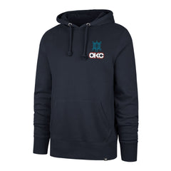 OKLAHOMA CITY THUNDER CITY EDITION JAB STEP '47 HEADLINE HOOD FALL NAVY