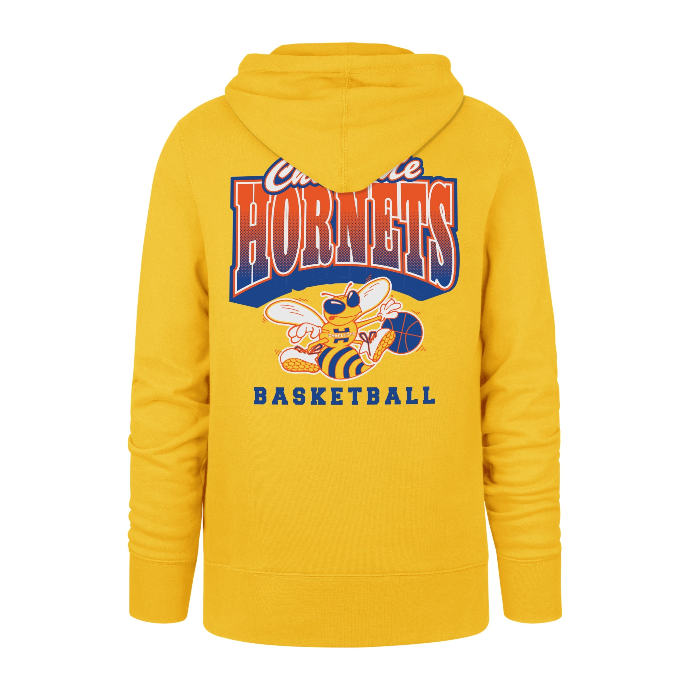 CHARLOTTE HORNETS CITY EDITION JAB STEP '47 HEADLINE HOOD GALLEY GOLD