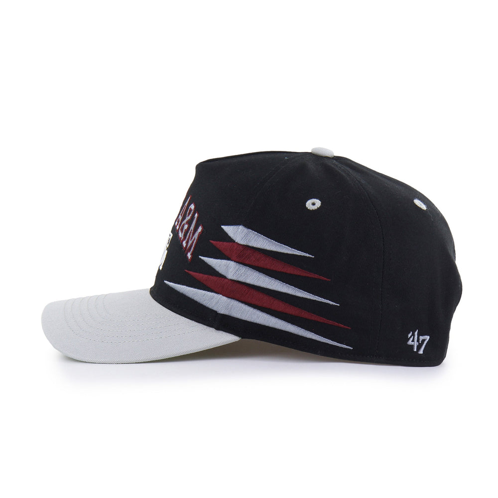 TEXAS A&M AGGIES DIAMOND CUT '47 HITCH BLACK