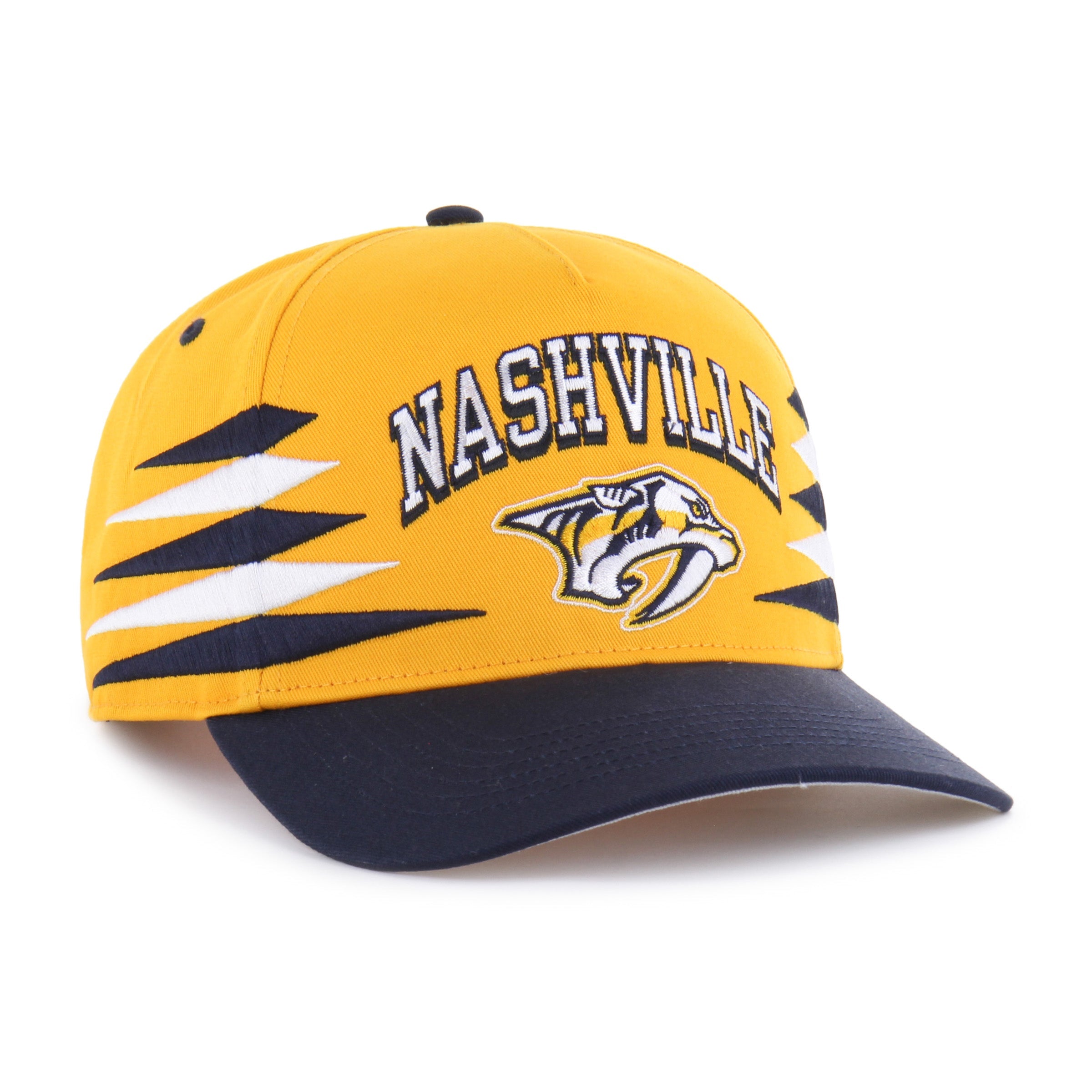 NASHVILLE PREDATORS DIAMOND CUT '47 HITCH GOLD