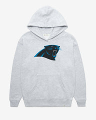 CAROLINA PANTHERS IMPRINT '47 NAOMI HOOD WOMENS RELAY GREY
