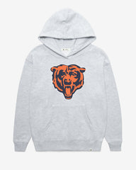 CHICAGO BEARS IMPRINT '47 NAOMI HOOD WOMENS RELAY GREY
