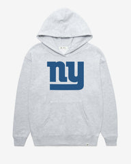 NEW YORK GIANTS IMPRINT '47 NAOMI HOOD WOMENS RELAY GREY