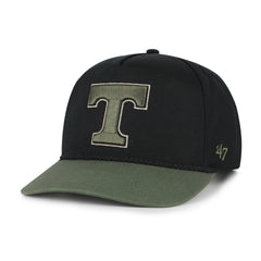 TENNESSEE VOLUNTEERS KHAKI ACCENTS '47 HITCH BLACK