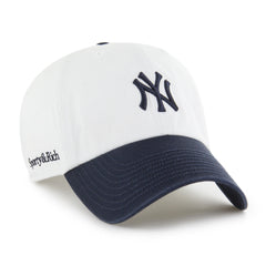 NEW YORK YANKEES SPORTY & RICH '47 CLEAN UP WHITE